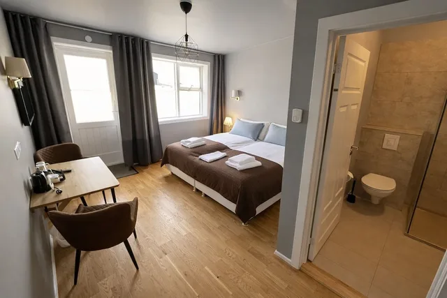 غرفة بسرير كوين، Hotel Laekur 3/10