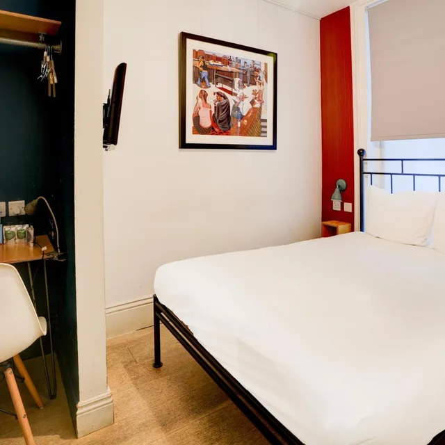 غرفة قياسية بسرير مزدوج بحمام خاص، Peckham Rooms Hotel by Belvilla 3/9