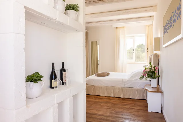 غرفة سوبيريور بسرير مزدوج، Masseria Bandino & Spa 5/5