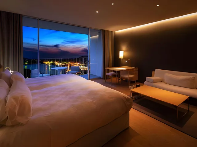 غرفة قياسية بسريرين منفصلين، Garden Terrace Nagasaki Resorts Hotel 2/3