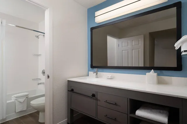 استوديو بسرير كوين مع أريكة بحوض استحمام لذوي الإعاقة، Residence Inn By Marriott Silicon Valley Sunnyvale Ii 2/7