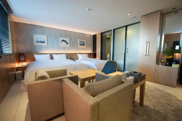 غرفة عائلية بسريرين منفصلين، Hotel Rian 2/2