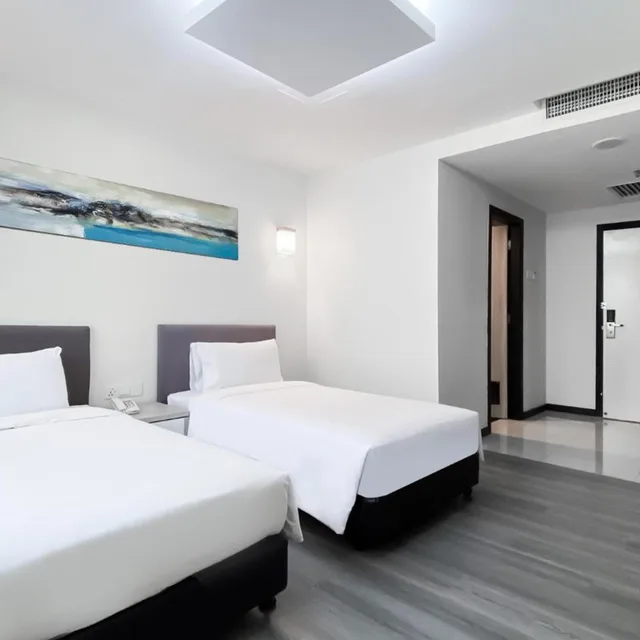 غرفة بريميوم ديلوكس بسريرين منفصلين، Amansari Hotel Nusajaya 1/6