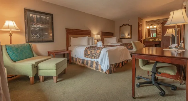 غرفة كلاسيكية بسريرين كوين، Arbors at Island Landing Hotel Suites 4/10