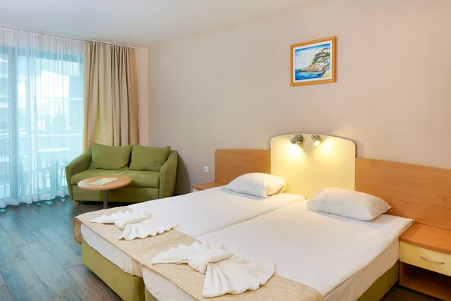 غرفة قياسية مفردة بسرير مزدوج، Diamond Hotel 1/4