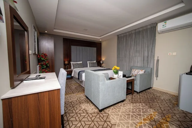 غرفة بسرير مزدوج أو سريرين منفصلين، سوات للشقق الفندقية(Swat Furnished Apartment) 6/10