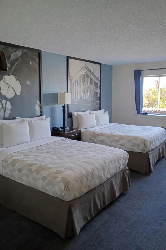 غرفة ديلوكس بسريرين كوين، Americas Best Value Inn Suites Phenix City 1/4