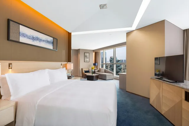 استوديو تنفيذي بسرير كينج، Seaton International Hotel Chengdu 3/5