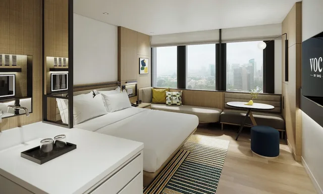 غرفة ديلوكس بسرير فردي، voco Bangkok Surawong by IHG 3/6