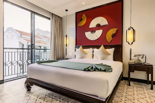 غرفة ديلوكس بسرير كينج، Laluna Hoi An Riverside Hotel & Spa 1/10