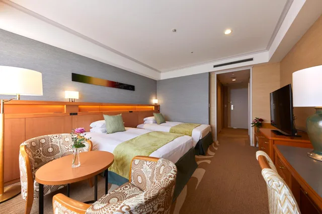 غرفة كومفورت بسريرين منفصلين في طابق مرتفع، Hotel Nikko Kanazawa 3/6