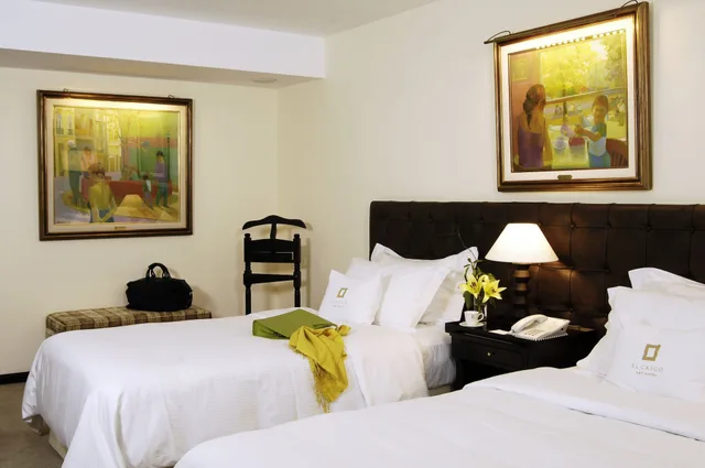 استوديو بسرير كوين بإطلالة على البحيرة، El Casco Art Hotel 3/3