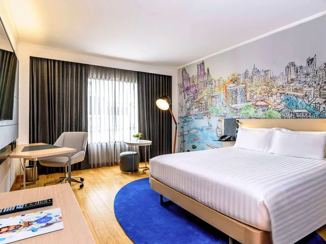 غرفة ديلوكس بسرير مزدوج أو سريرين منفصلين، Novotel Bangkok On Siam Square 3/6