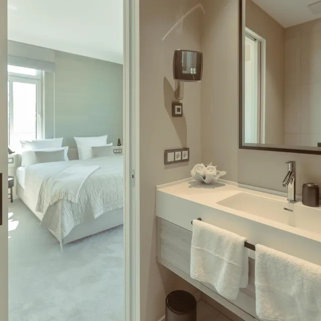غرفة بسرير مزدوج، Strandhotel Ostende 8/8