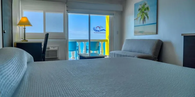 غرفة بسرير كينج بإطلالة على البحر، Playa Bonita Resort 6/7