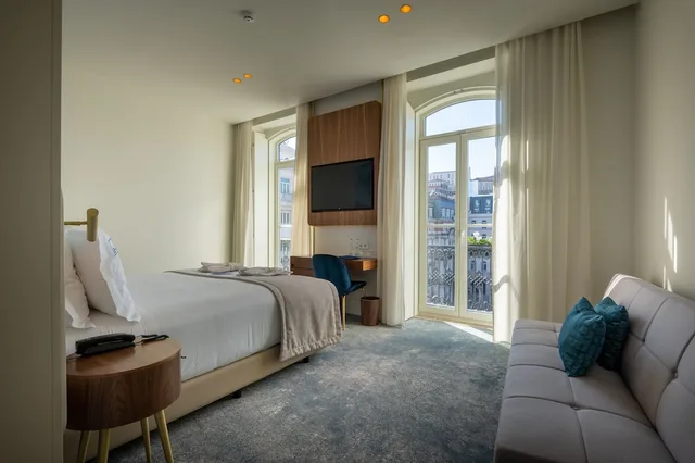 غرفة ديلوكس بسرير مزدوج أو سريرين منفصلين بإطلالة على المدينة، Blue Liberdade Hotel 2/5
