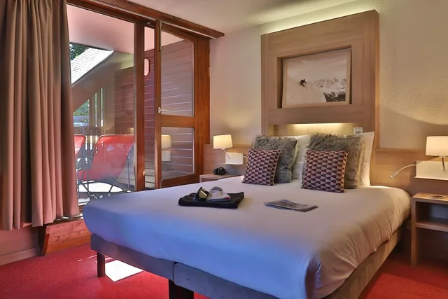 غرفة قياسية بسرير كوين، Sowell Hotels Mont Blanc Spa 7/10
