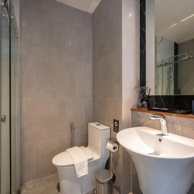 غرفة متصلة بسرير كينج بغرفتي نوم، SHAN Villas Sukhumvit 5/5