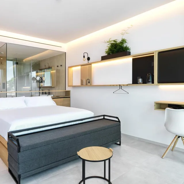غرفة قياسية بسرير كوين، Noa Boutique Hotel 10/10