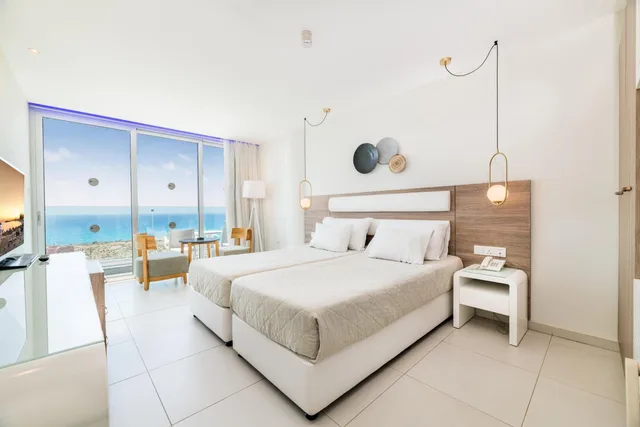بنتهاوس بسرير فردي بإطلالة على البحر، Tasia Maris Sands Beach Hotel - Adults Only 5/7