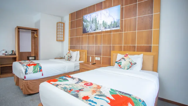 غرفة سوبيريور بسريرين منفصلين، Tranz MAV Hotel Samarinda 1/2