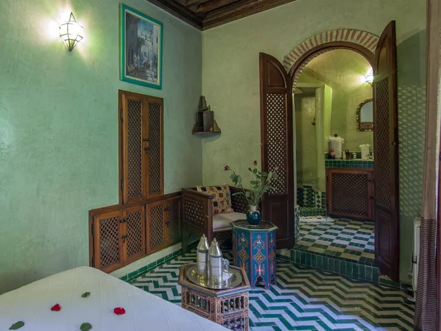 Room, Single, Single Bed, Riad Samsli 3/3