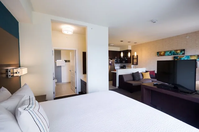 استوديو بسرير كينج مع أريكة، Residence Inn By Marriott Oklahoma City Northwest 1/3