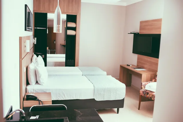 غرفة قياسية بسريرين منفصلين، Occitano Apart Hotel 1/3