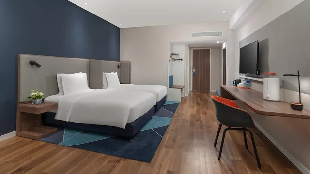 غرفة قياسية بسريرين منفصلين لذوي الإعاقة، Holiday Inn Express Yinchuan Downtown 6/10