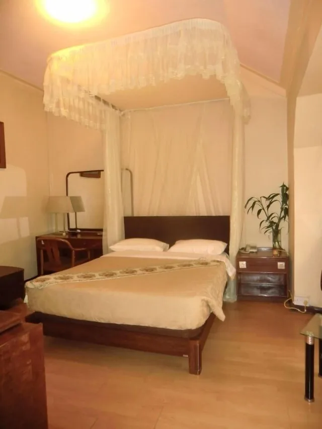 غرفة بسرير كوين بإطلالة على المدينة، Fang Fang Hotel 1/5