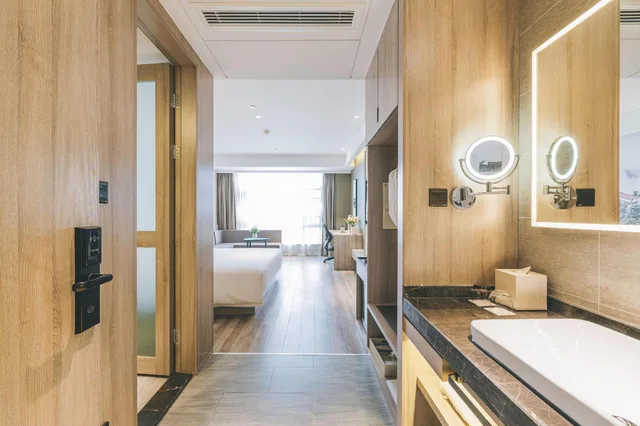 غرفة تنفيذية بسرير كوين، Atour Hotel (Ningbo Airport Yinzhou Avenue) 3/3