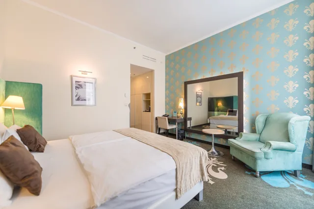 Deluxe Plus Double Room، La Prima Fashion Hotel Budapest 6/9