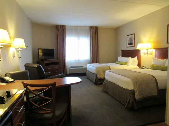 جناح استوديو بسريرين كوين بمطبخ، Candlewood Suites Murfreesboro 5/7