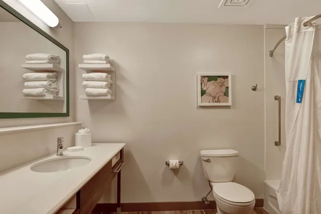 غرفة ديلوكس بسرير كينج بمنطقة جلوس، Hampton Inn Palm Beach Gardens 3/4