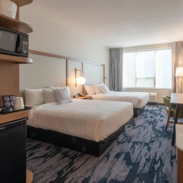 Suite, 2 Queen Beds, Large, Fairfield Inn & Suites by Marriott Revelstoke 3/7