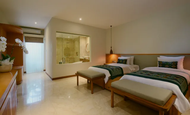غرفة بغرفتي نوم بمسبح خاص، JAPA Suites and Villas 2/4