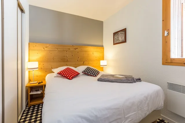شقة بسرير مزدوج بغرفة نوم واحدة مع أريكة، PV RESIDENCE LES CONSTELLATIONS - LA PLAGNE 1/3