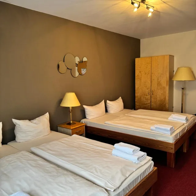 غرفة عائلية، Wannsee Hof Hotel 1/6