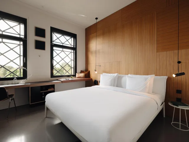 Big, Double Bed، Conscious Hotel Westerpark 3/10