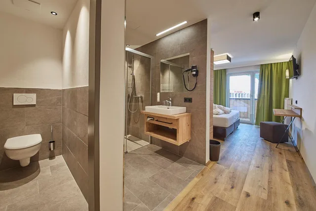 غرفة بسرير مزدوج، Hotel Hubertushof 3/5
