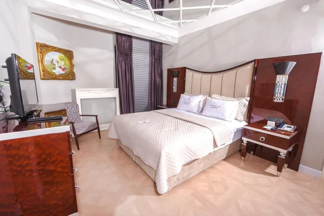 جناح بسرير كينج بإطلالة على البحر، My House Otel 7/10
