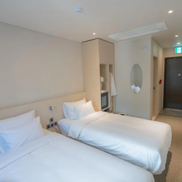 غرفة بسريرين منفصلين، Hotel Myeongdongjang 3/10