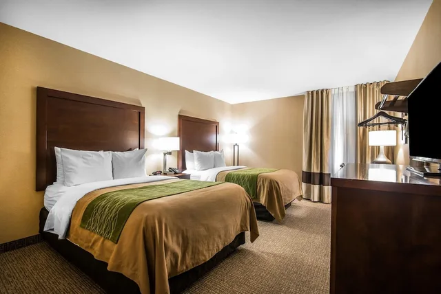 غرفة قياسية بسريرين مزدوجين لذوي الإعاقة، Quality Inn & Suites Towanda PA 3/3