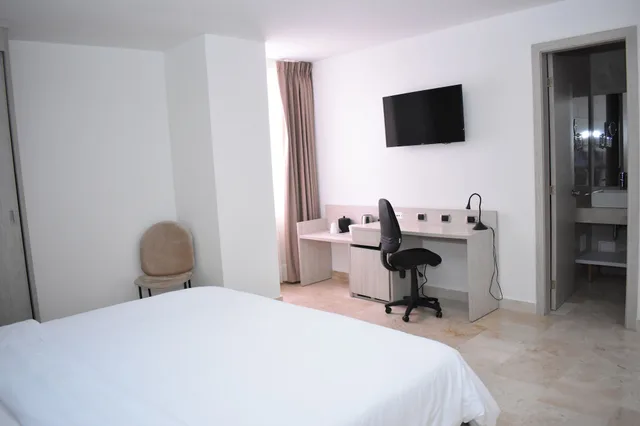 غرفة بريميوم بسرير كوين بإطلالة على المدينة، Radisson Hotel Diamond Barranquilla 6/10