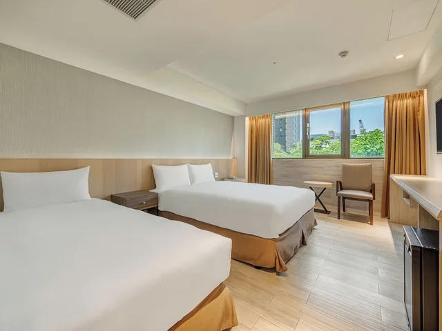 غرفة ثلاثية بثلاثة أسرّة، Guide Hotel Taipei Fuxing N. 1/10