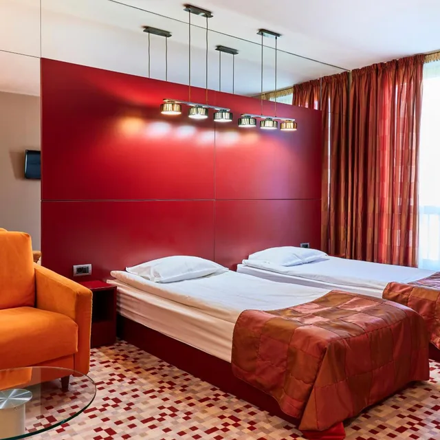 غرفة بسريرين منفصلين، Mirena Hotel 6/10