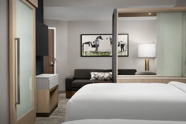 Suite, 2 Queen Beds, Sofa, Springhill Suites by Marriott Lexington Fritz Farm 1/2