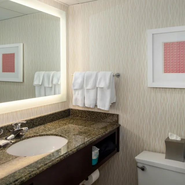 Guest Room, Standard, 2 Double Beds, Marriott St. Louis Airport 10/10