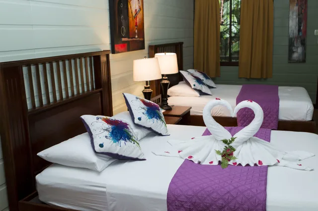 غرفة قياسية بسريرين كوين بغرفة نوم واحدة، PACHIRA LODGE 7/10