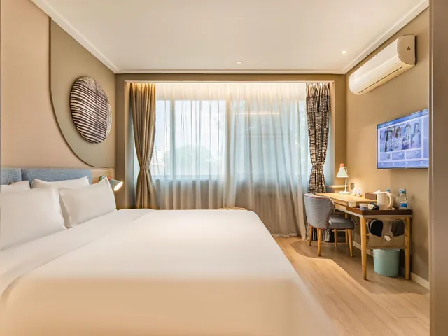 غرفة بزنس بسرير كوين، Home Inn Neo (Tianjin Railway Station Binjiang Road Pedestrian Street) 1/1